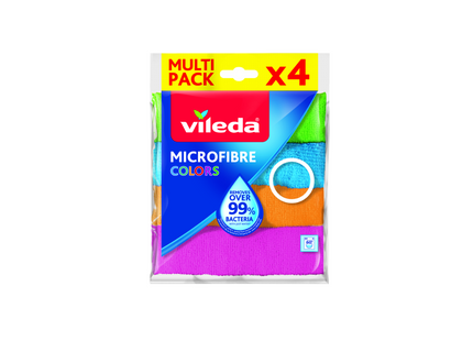 VILEDA MICROFIBER TOWEL 4PCS 
