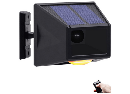 SOLAR LIGHT SOUND SECURITY SIREN MOTION DETECTOR