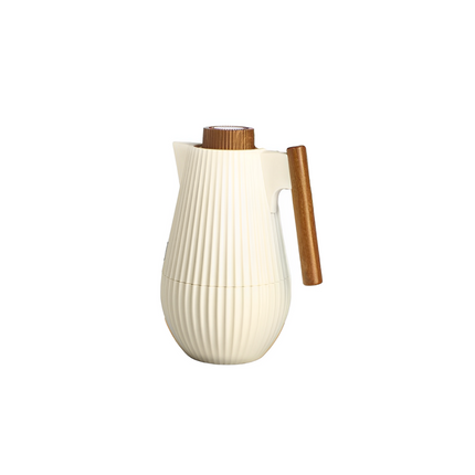 ROYAL 1L VACUUM FLASK - WHITE