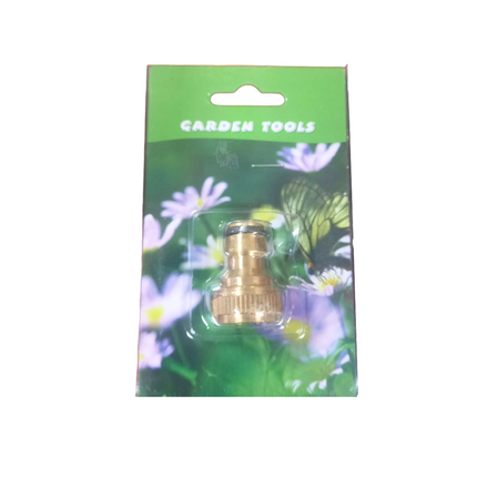 موصل خرطوم مع الصنبور نحاس 1/4 أنش