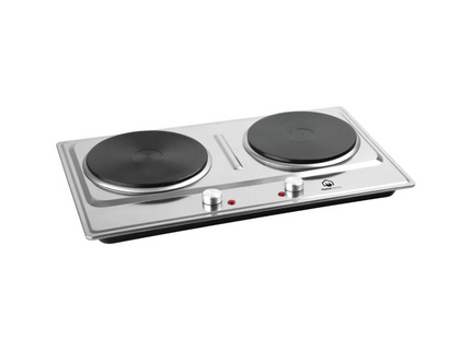 HOME ELECTRIC  DOUBLE HOT PLATE ELECTRIC COOKER 2500W 