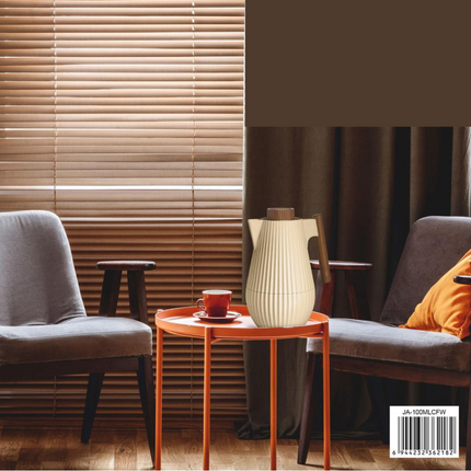 ROYAL 1L VACUUM FLASK - WHITE