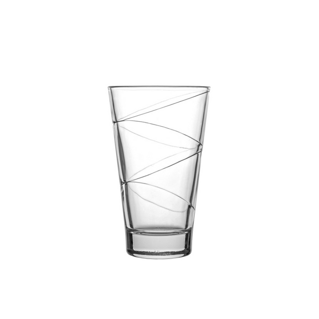 UNIGLASS GLASS CUP SET, 315 ML - 3 PIECES