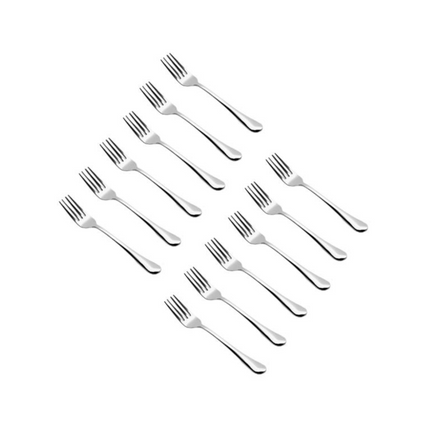 VINOD PLAIN HEAVY FOOD FORK / 12PIC/15CM