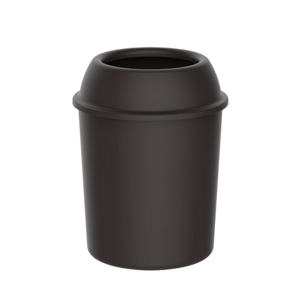COSMOPLAST 10L ROUND DUST BIN 