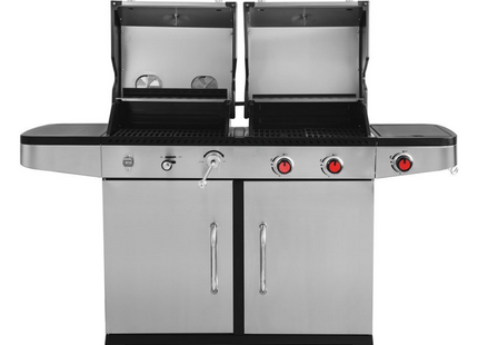 MEGA CHARCOAL AND GAS GRILL - 162*66*113 CM 