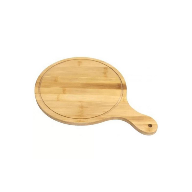 PIZZA WOOD PLATE 24CM