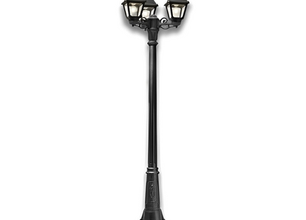 FUMAGALLI 2M - 3LAMP OUTDOOR LIGHT-BLACK