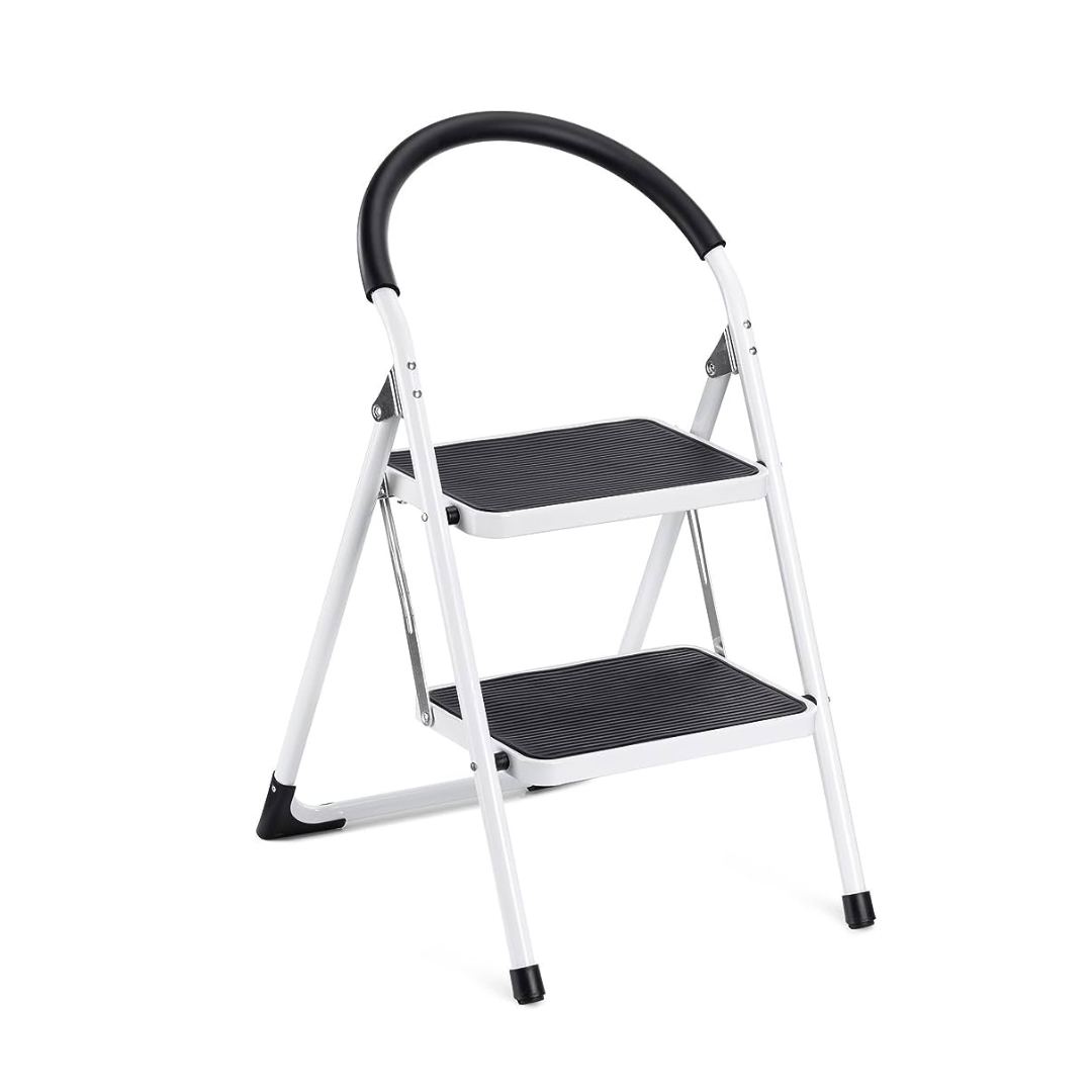 HOUSEHOLD 2 STEPS LADDER_WHITE – Mega Hardware