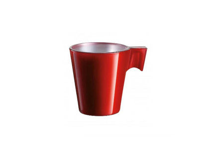 Red espresso coffee cup 80 ml