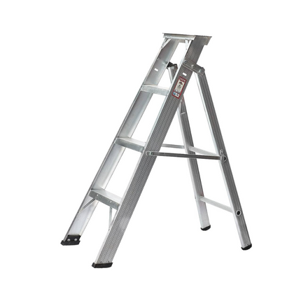 سلم ألمنيوم 4 درجات متعدد الإستخدامات 123 سم