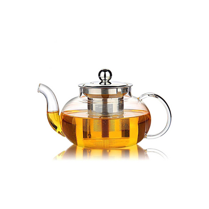 GLASS TEA POT  