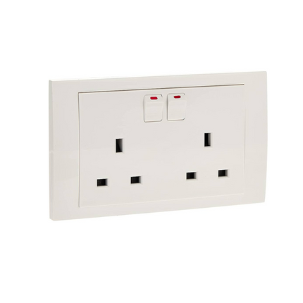 SCHNEIDER_KB25_13A 7*14 SWITCHED SOCKET