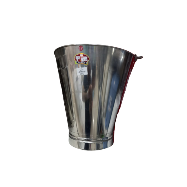 18 LITER STEEL MILK PAIL