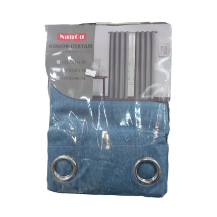 ستارة نافذة  140*260 سم - ألوان متعددة