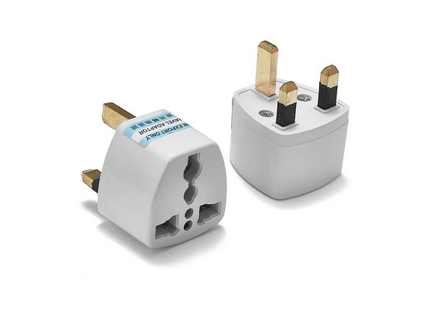 TRAVEL ADAPTER 13A - WHITE