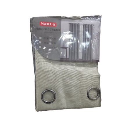 ستارة نافذة  140*260 سم - ألوان متعددة