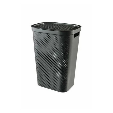 CURVER INFINITY LAUNDRY HAMPER GREY