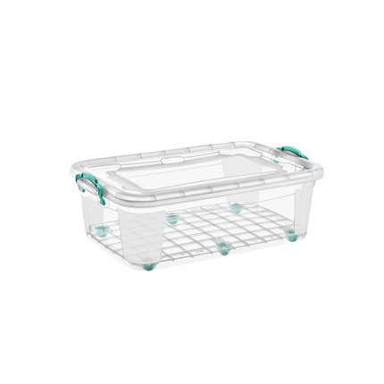 صندوق تخزين بعجلات من بوليتايم 40 لتر