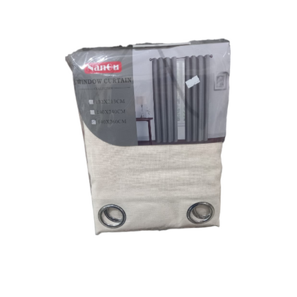 ستارة نافذة  140*260 سم - ألوان متعددة