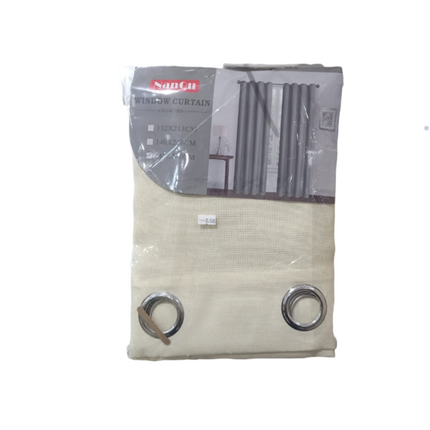 ستارة نافذة  140*260 سم - ألوان متعددة