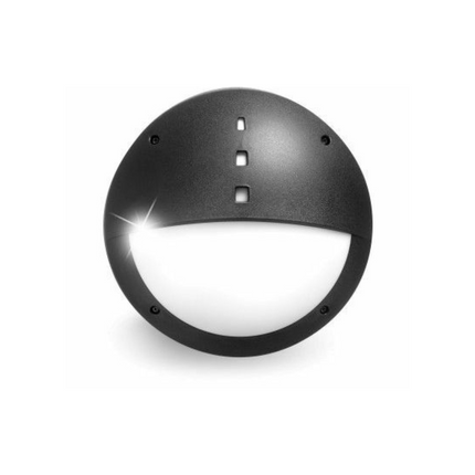 مصباح حائط فوماجالي نصف دائرة - أسود