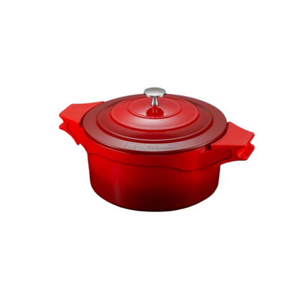 ROYAL 20CM CASSEROLE COOK POT - RED