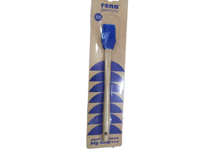 RENA SILICON PASTRY BRUSH WOODEN HANDEL