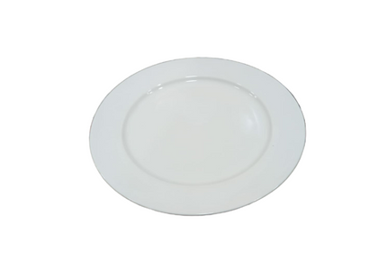 ROUND PORCELAIN DINNER PLATE  - 25 CM