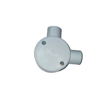 علبة كهرباء مدخل و مخرج دائري 25 ملم