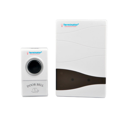 Terminator Bells Set TERMINATOR DOOR BELL DIGITAL WIRELESS WITH 38 MELODIES DC – Mega Hardware