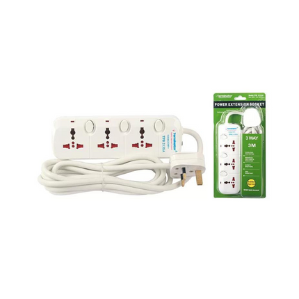 TERMINATOR 3M 3WAY UNIVERSAL EXTENSION W/SHUTTERS 13A