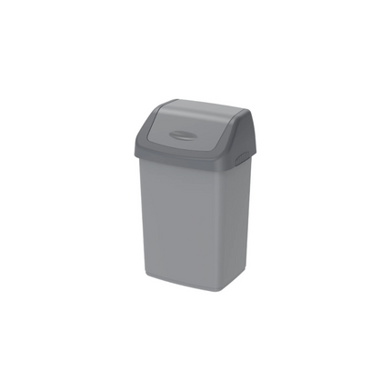 سلة نفايات كوزموبلاست ذات غطاء علوي سعة 20 لتر