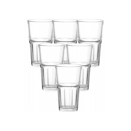 OCEAN TALL GLASS CUP SET 420 ML