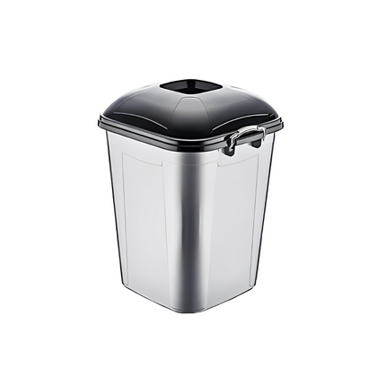 سلة نفايات بولي تايم 70 لتر