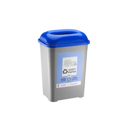 FOLLOW ME 50L WASTE DUSTBIN-PAPER