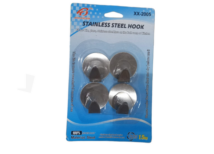 BOXIANGXIN STAINLESS STEEL HOOK - 4PCS 