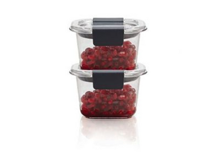 RUBBERMAID_FOOD STORAGE CONTAINERS SET/ 120ML