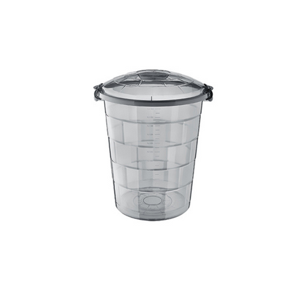 سطل نفايات بغطاء 45 لتر