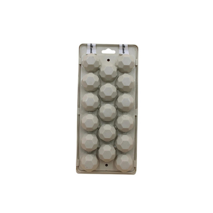 قالب مكعبات الثلج شكل بلورات من تيتيز