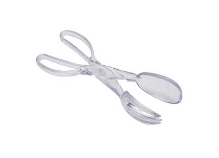 KCSALTONGS SALAD SERVERS PLASTIC