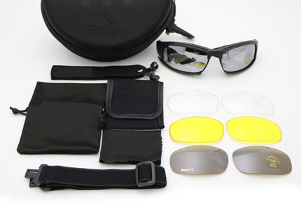 نظارات شمسية مكونة من 4 عدسات