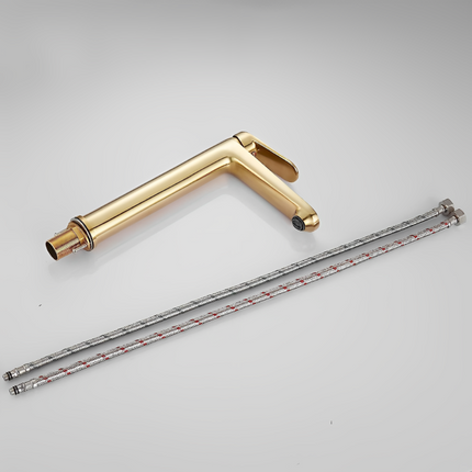 FAUCET BASIN MIXER GOLD