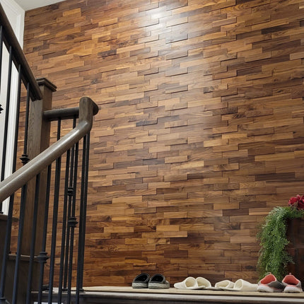 ألواح ديكور خشب أمريكي - 1 متر