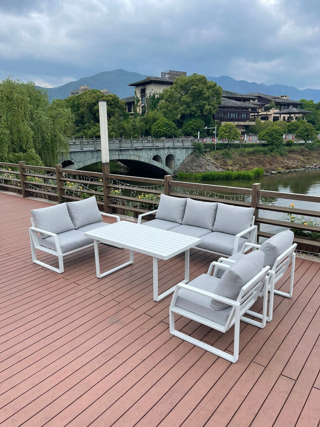 GARDEN TABLE WITH CHAIRS SET