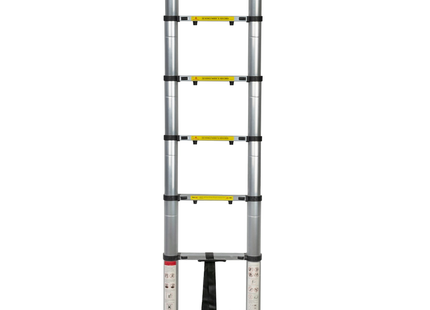 Telescoping ladder 6 steps 2 meters