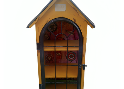 WOODEN BIRD HOUSE