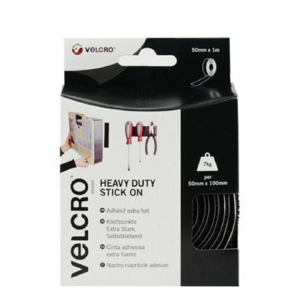 VELCRO 50*100MM HEAVY DUTY STICK ON