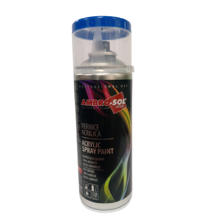 AMBRO 400ML ACRYLIC SPRAY PAINT SIGNAL BLUE 