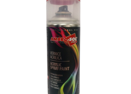 AMBRO 400ML ACRYLIC SRAY PAINT DEEP RED